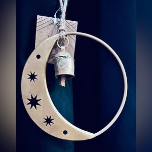 Maine boomie moon & stars wind-chime /wall decor piece